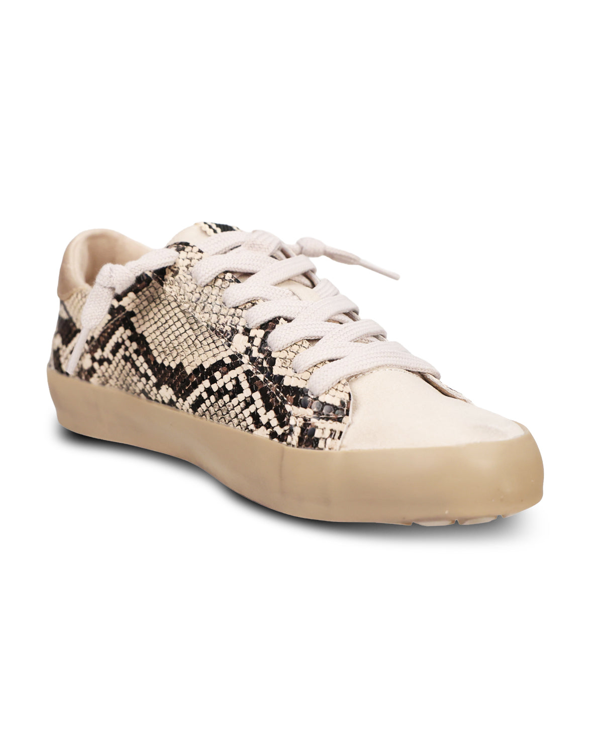 Shu Shop Paula Sneaker Beige Snake