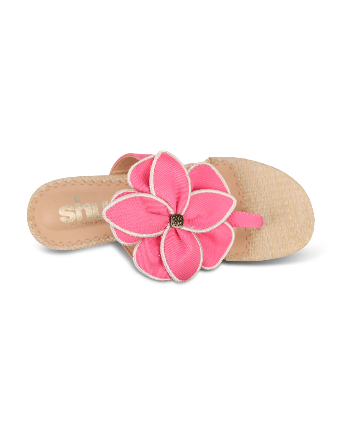 Shu Shop Brylee Floral Flat Sandal