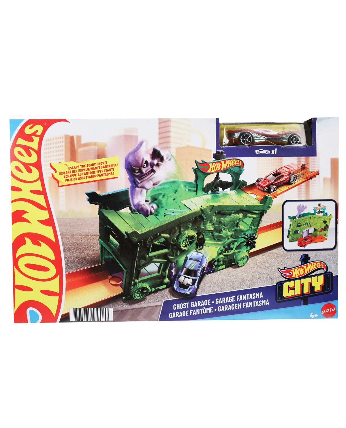 Hot Wheels Field Out Ghost Garage