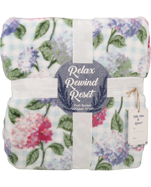 50X70 Hydrangea Throw