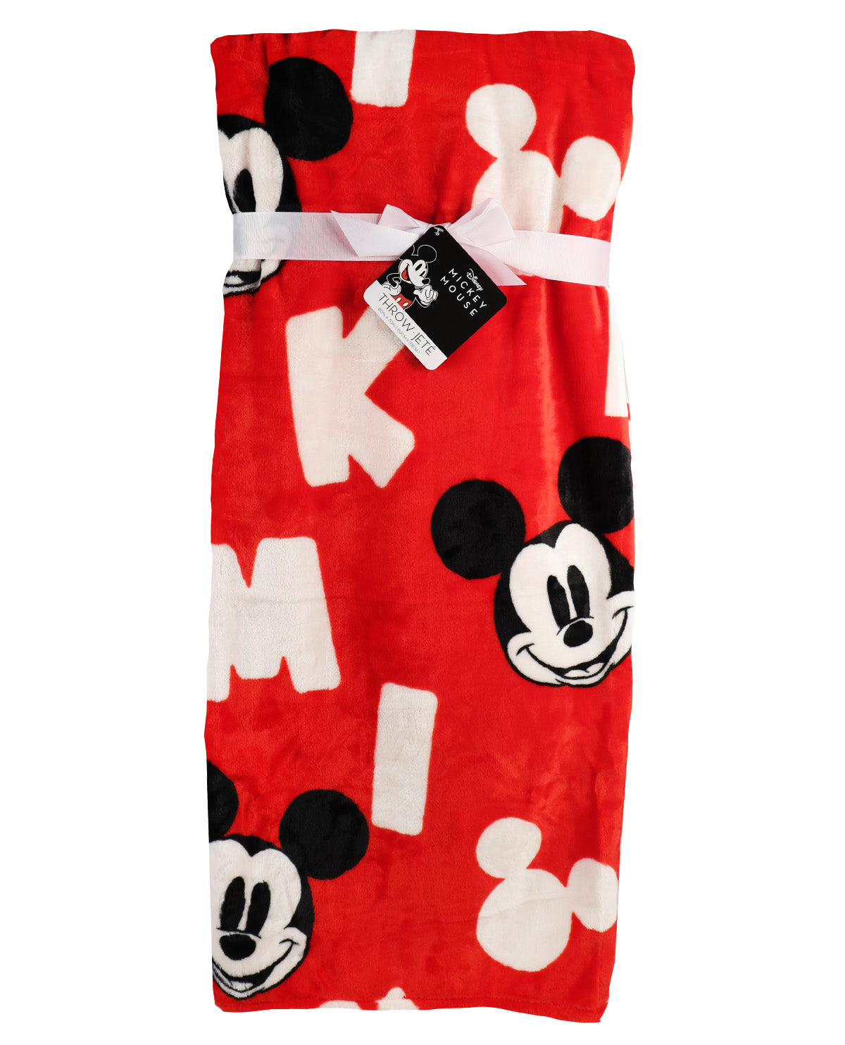 Disney Mickey Mouse Letter All Plush Throw