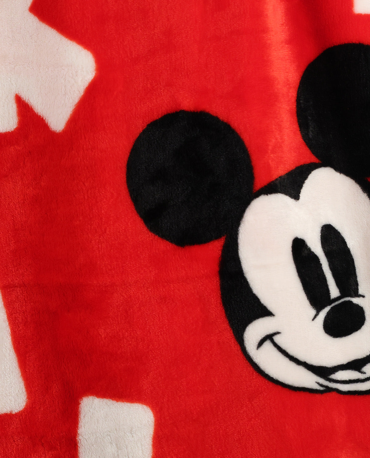 Disney Mickey Mouse Letter All Plush Throw