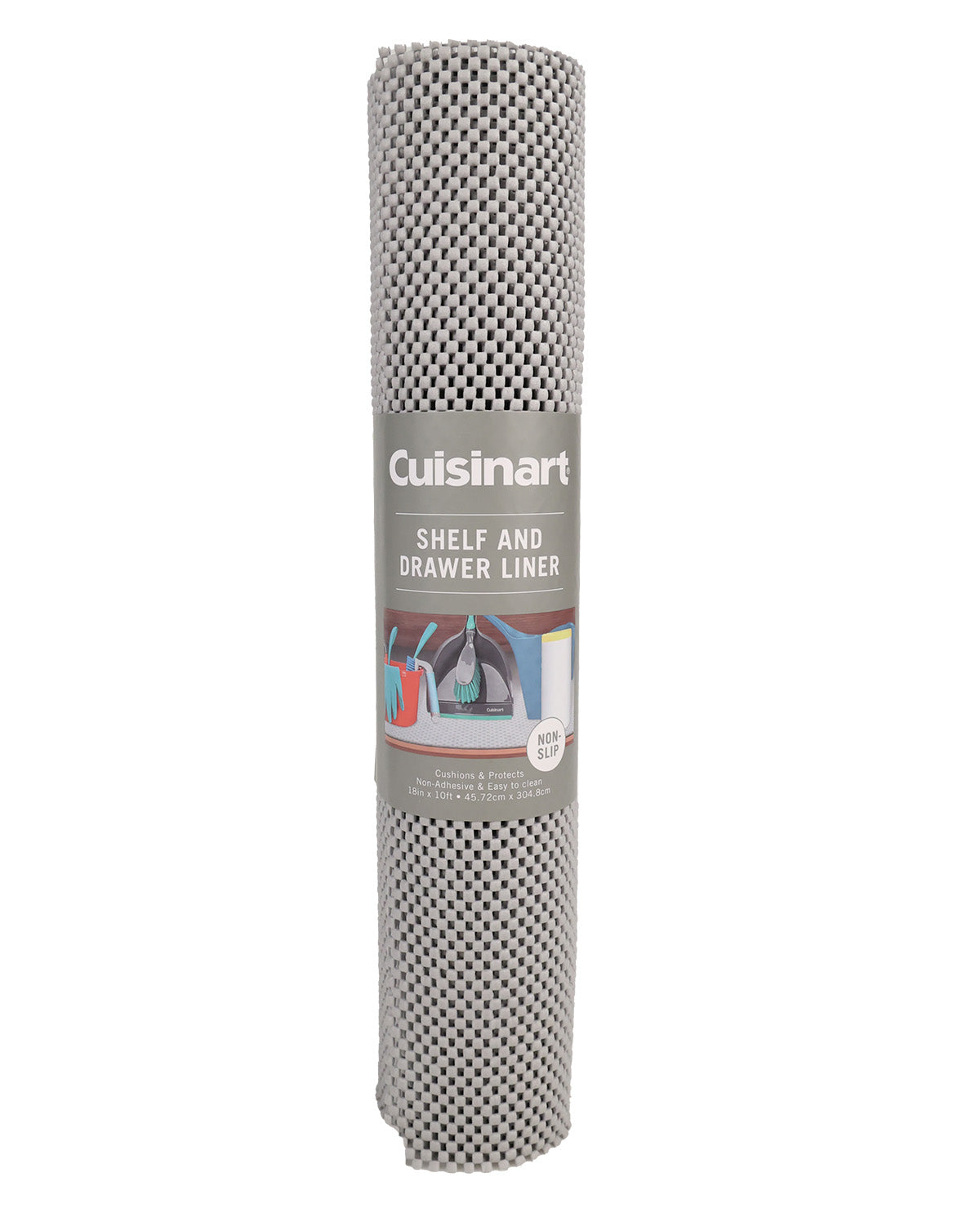 Cuisinart shelf and drawer liner packaging on a white background