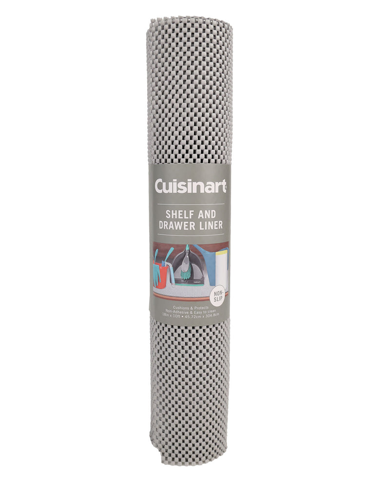 Cuisinart shelf and drawer liner packaging on a white background