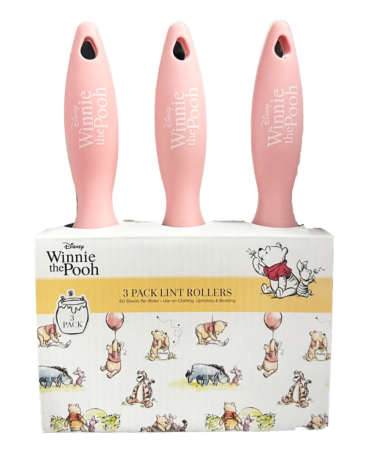 Winnie The Pooh Lint Rollers 3 Pack