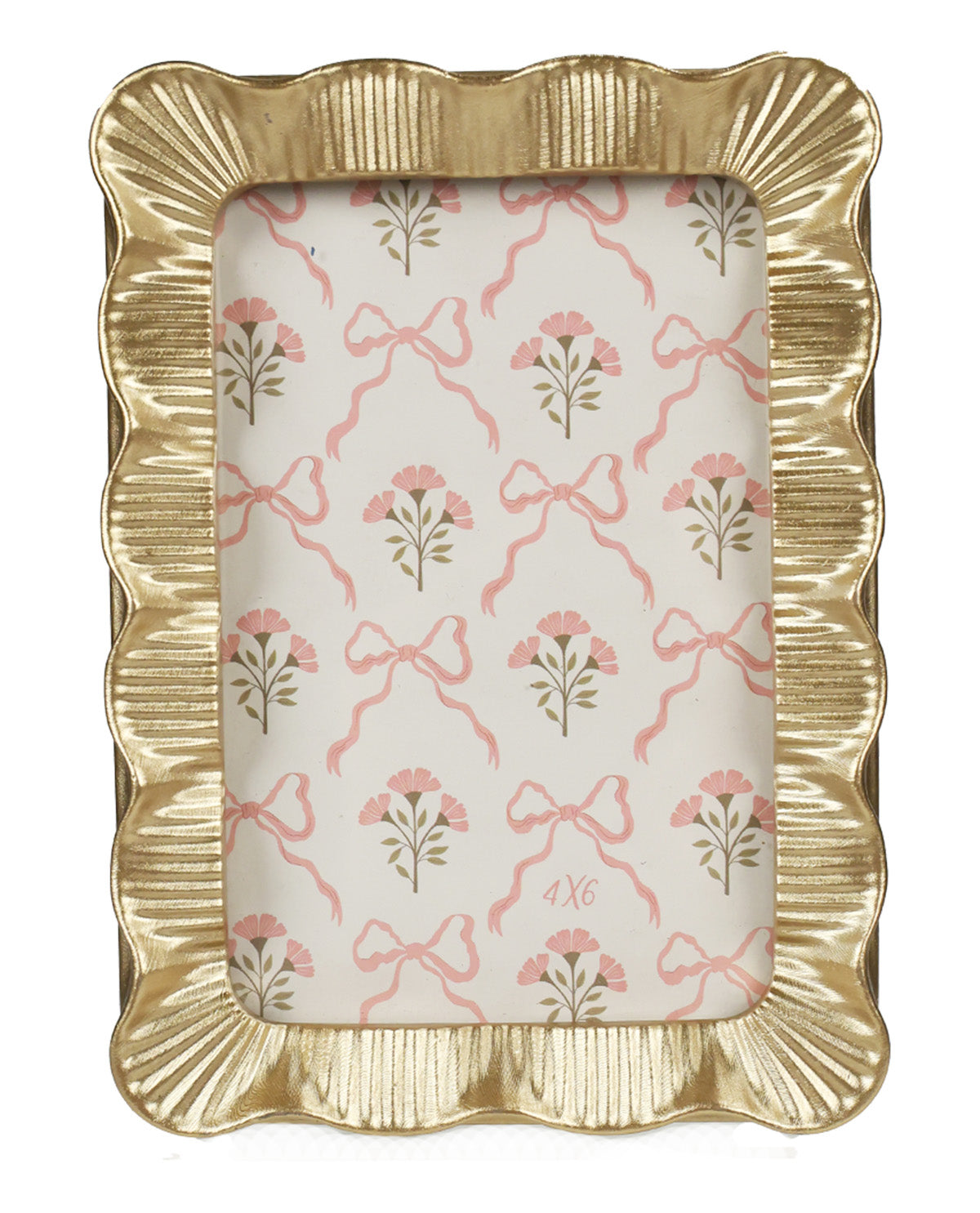Gold 4x6" Rectangle Frame