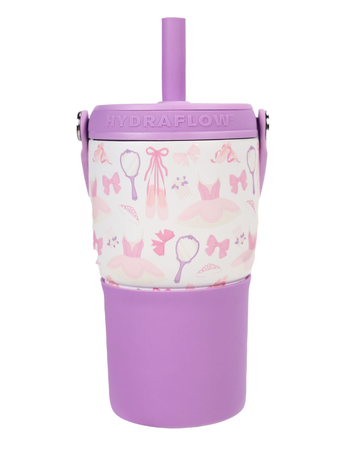 40oz Tutu Time Edge Tumbler with Lid