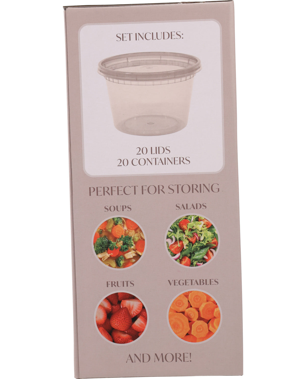 Gourmet Kitchen 40 Piece Food Containers - Moonbeam