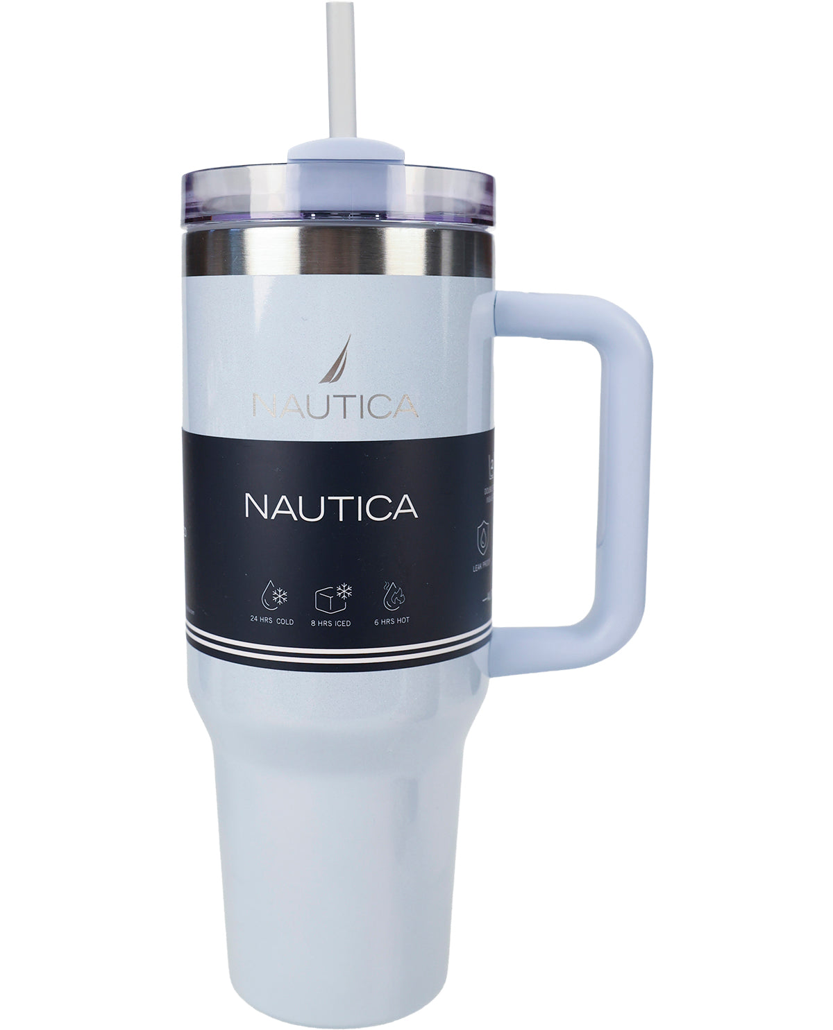 Nautica 40oz Light Blue Tumbler