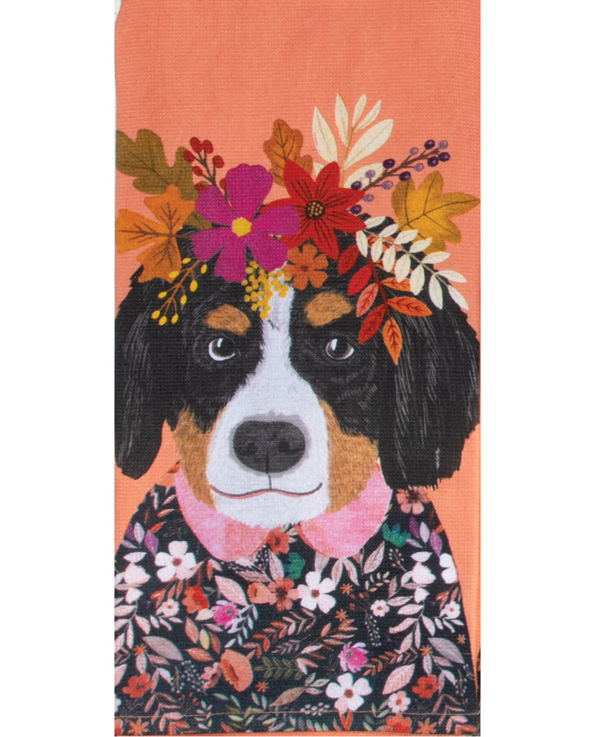 Kay Dee Designs Fall Flower Bernese Kitchen Towel