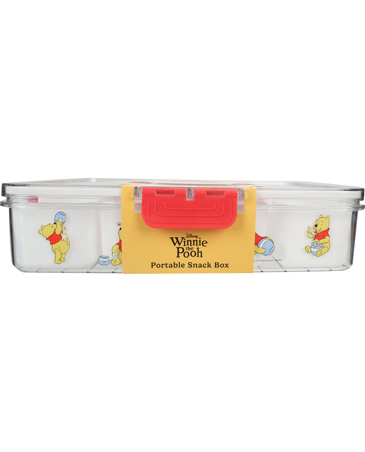 Pooh 8 Compartment Snackle Box-Large