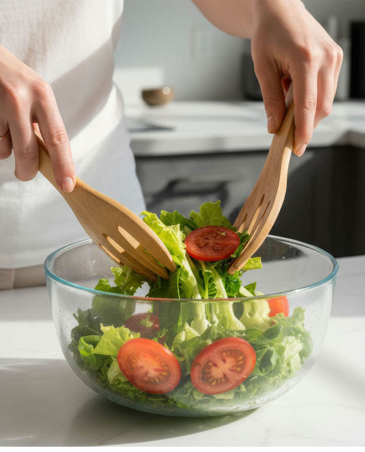 Cat Cora Bamboo Salad Hands
