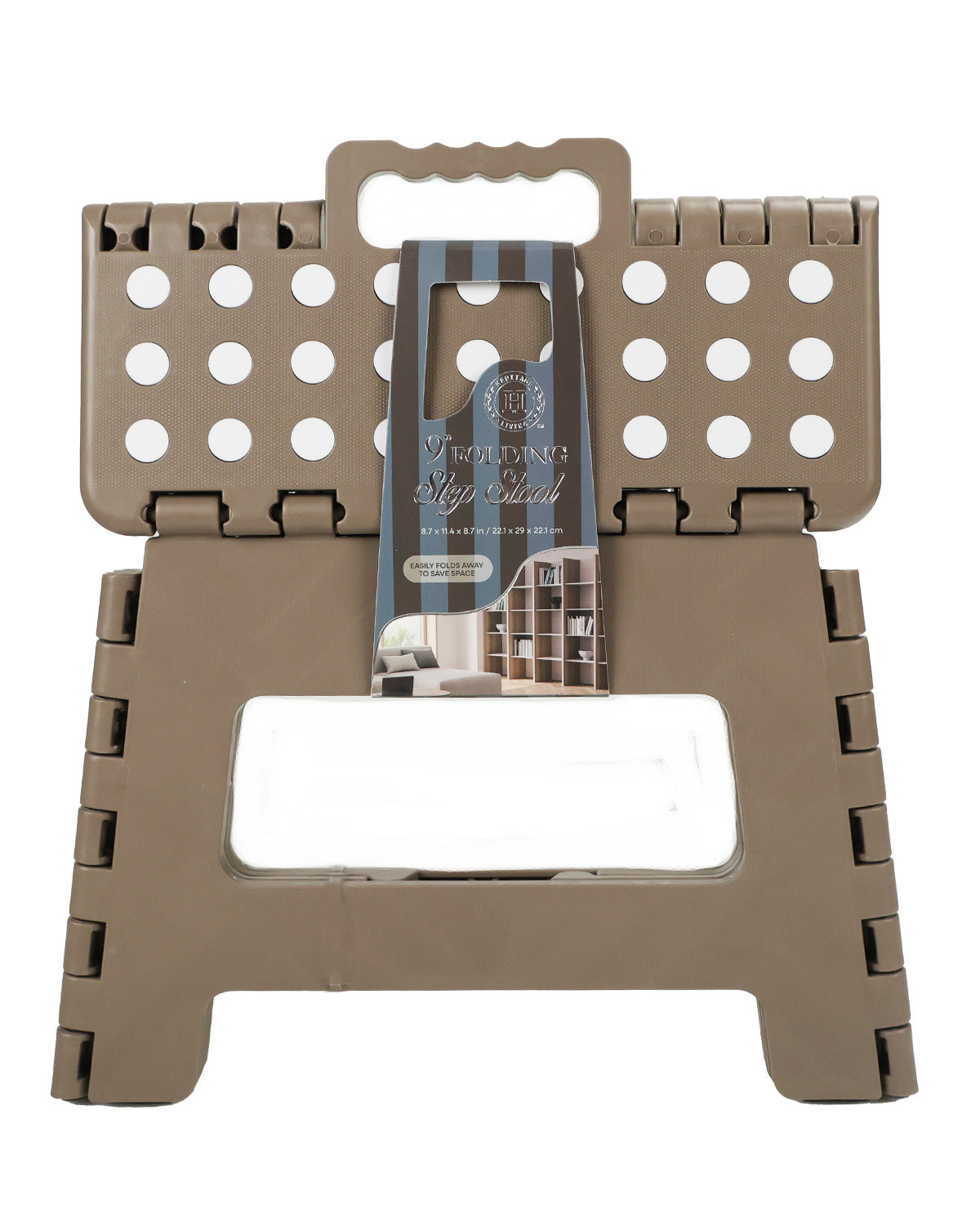 Brown 9" Step Stool