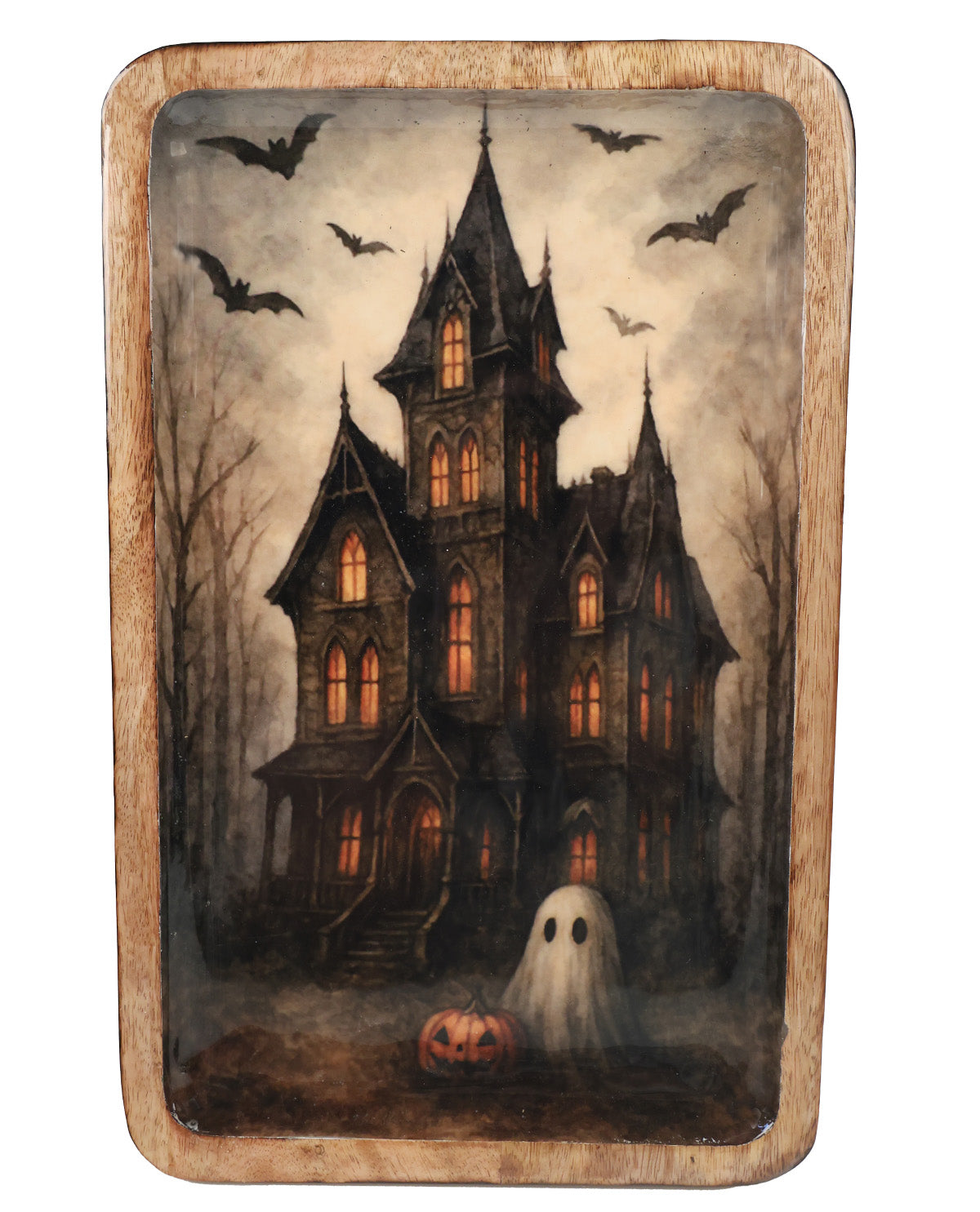 Large Haunted House Tray