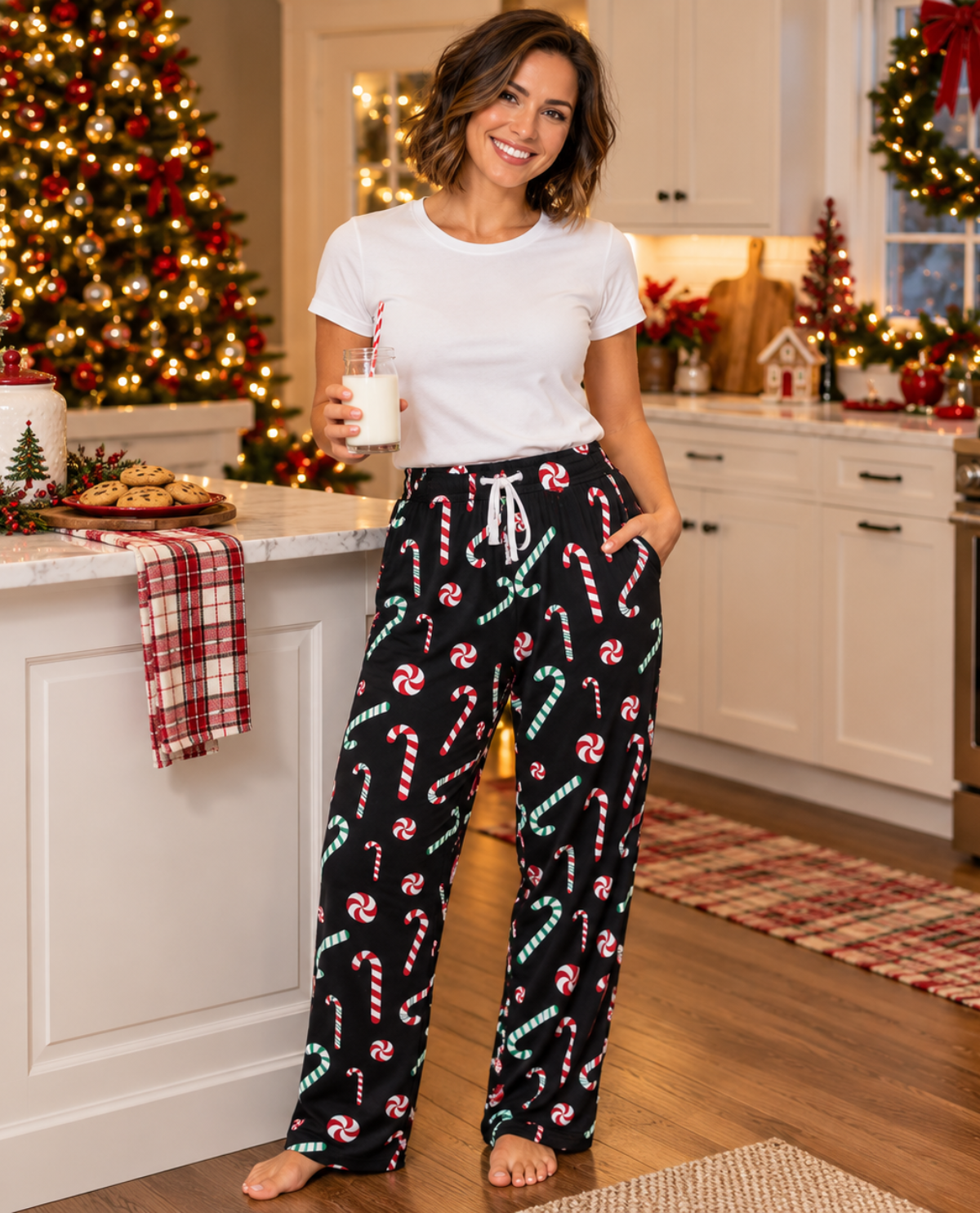 Cozy Couture Holiday Fleece Lounge Pants