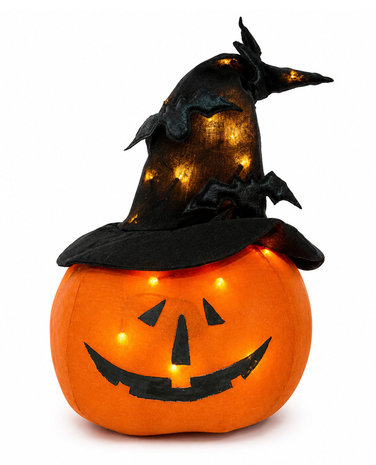 Light Up Witch Pumpkin