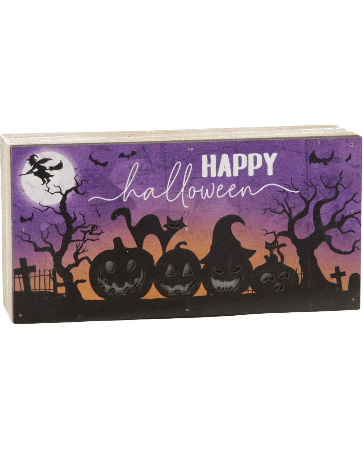 Happy Halloween Lighted Sign