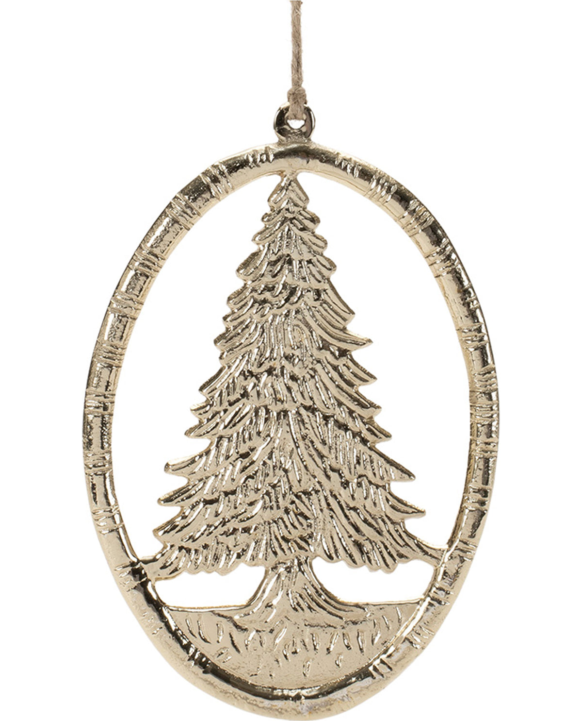 Oval Tree Ornament