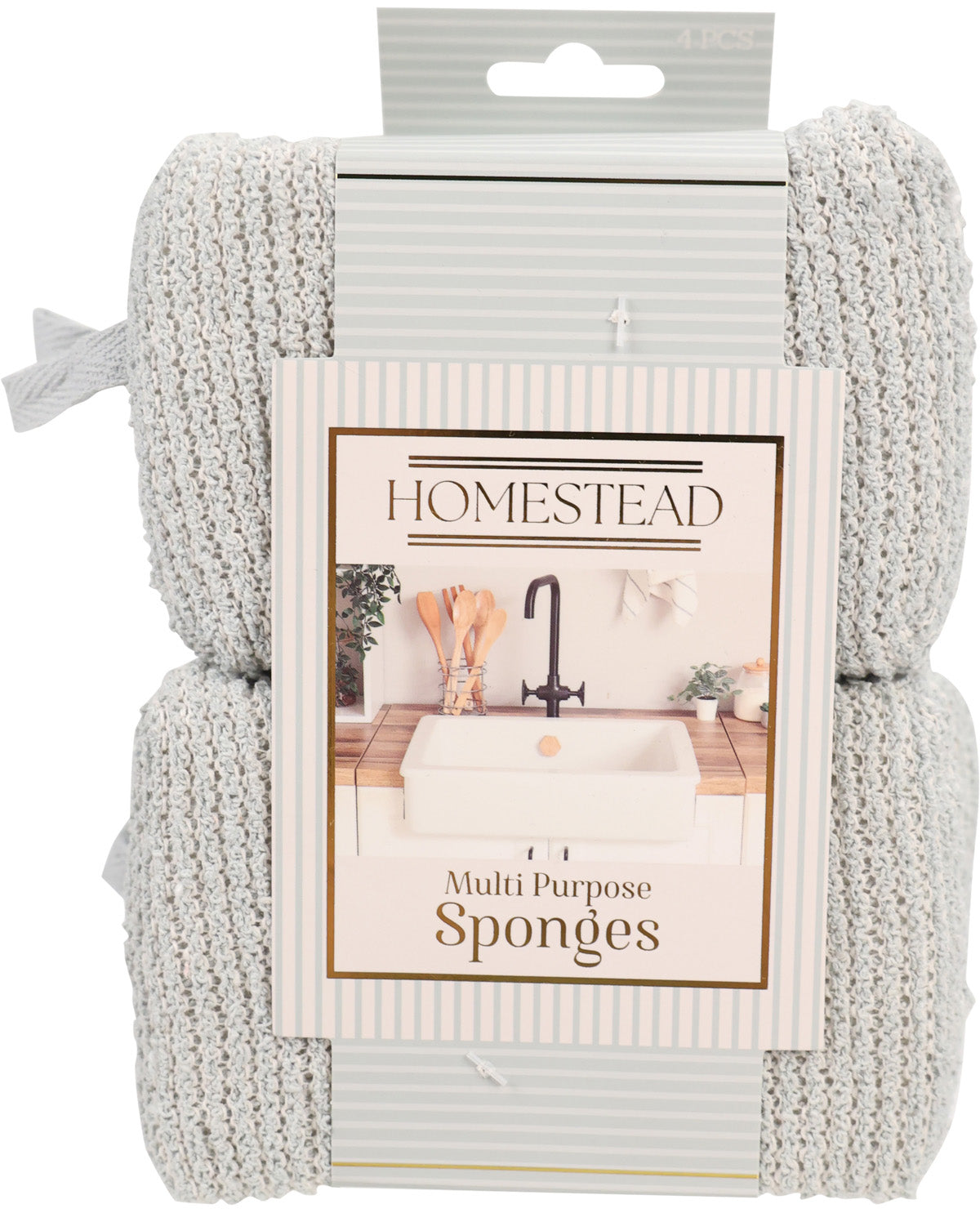 Homestead 4 Piece Sponge Set - Sage