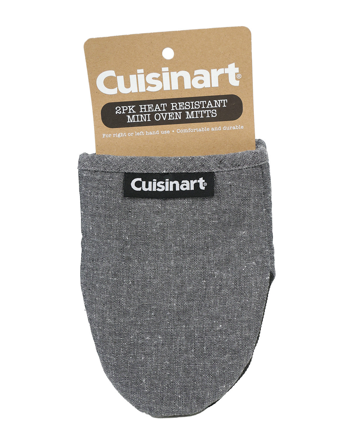Cuisinart Black 2 Piece Mini Neoprene Oven Mitt