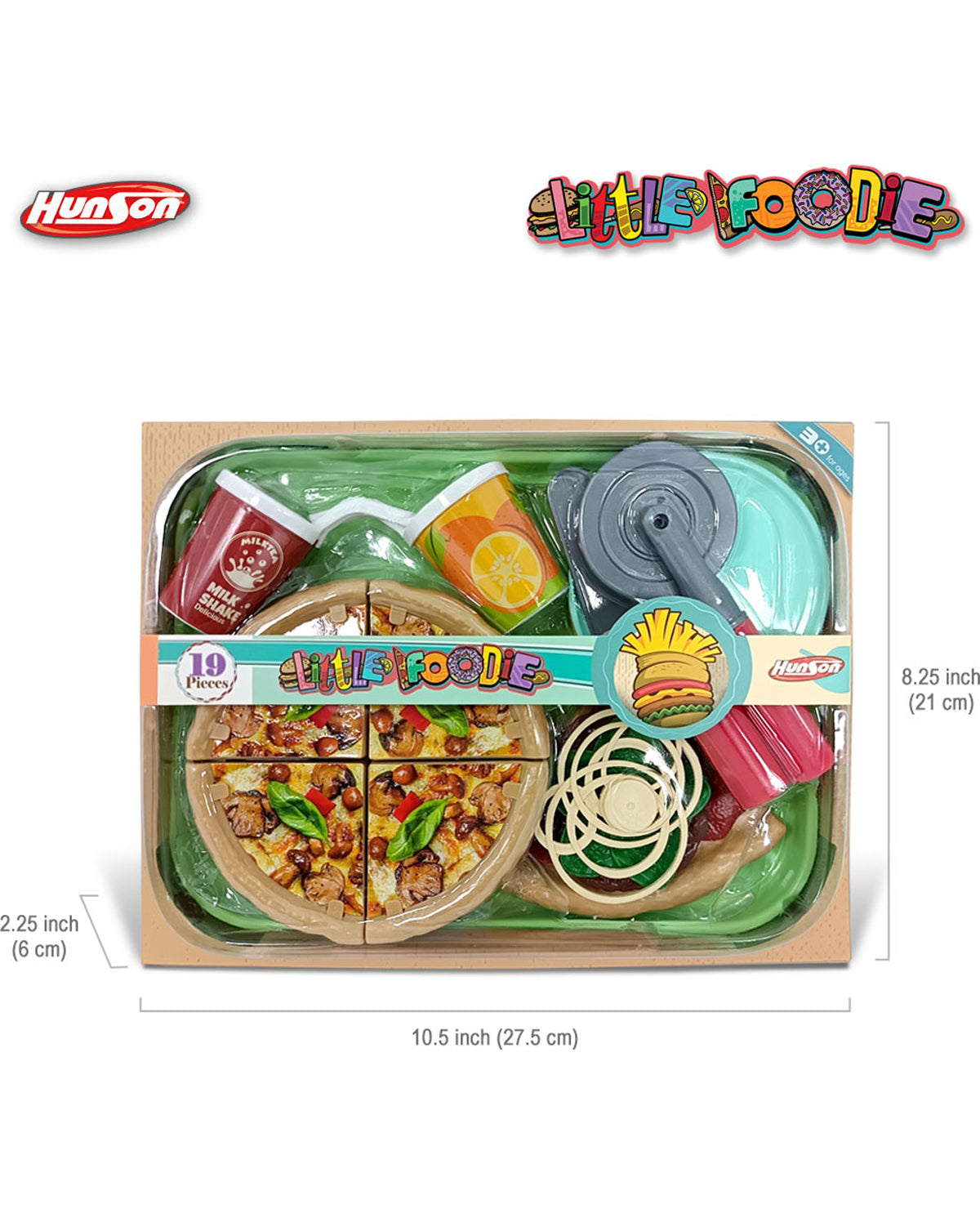 Pizza & Burgers Play Set