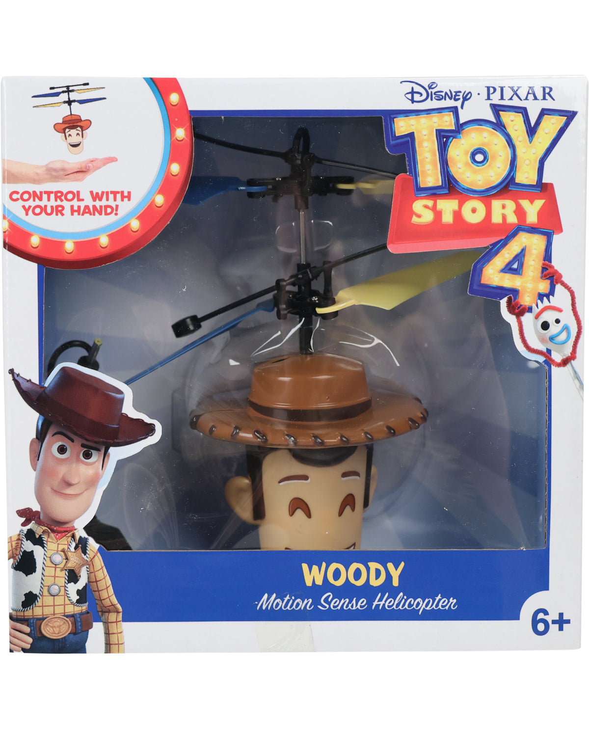 Woody Head Motion Sense Helicopter