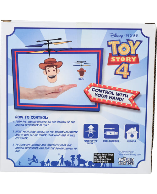 Woody Head Motion Sense Helicopter