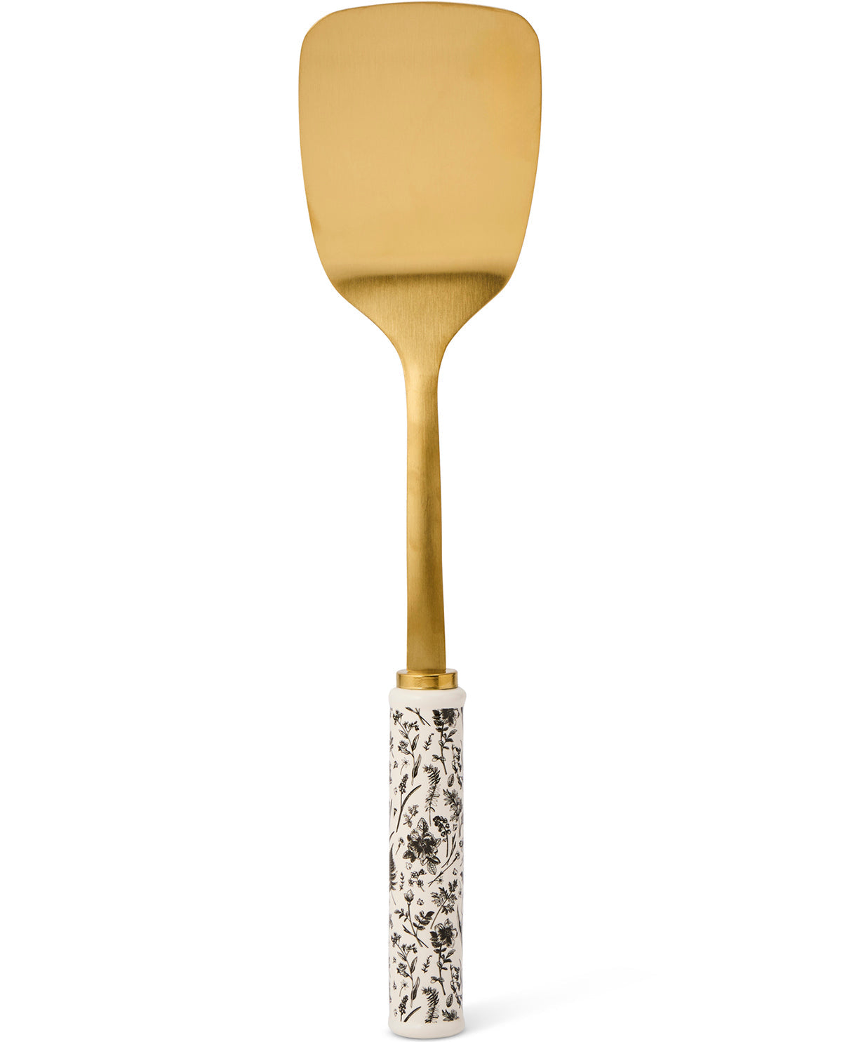Soft Gold Turner With Printer Ceramic Handle