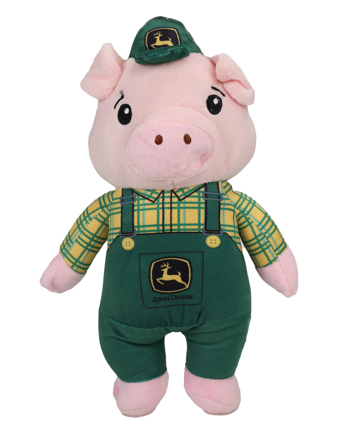John Deere Plush Pig Pet Toy