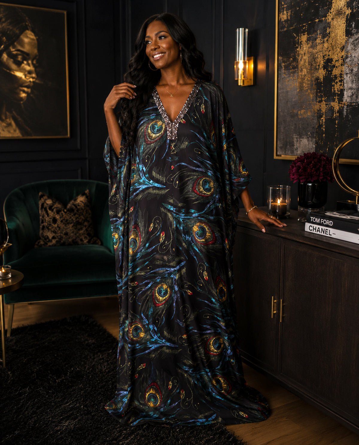 Elegant Emily 50" Caftan