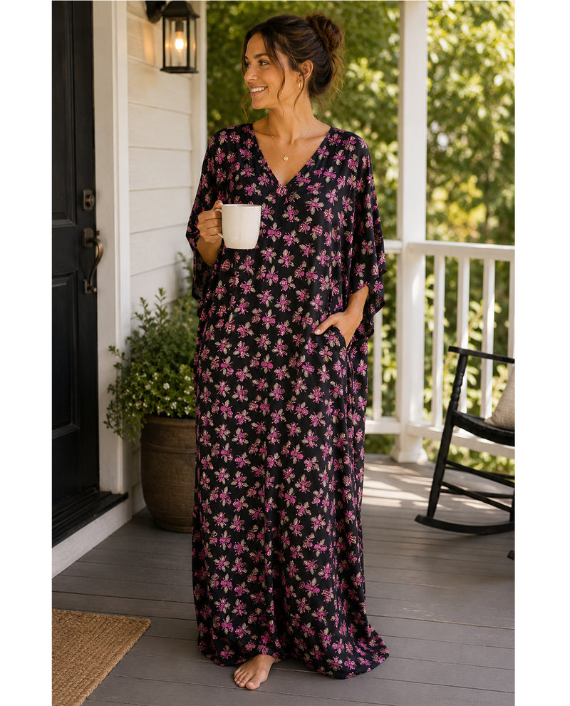 Elegant Emily Short Caftan