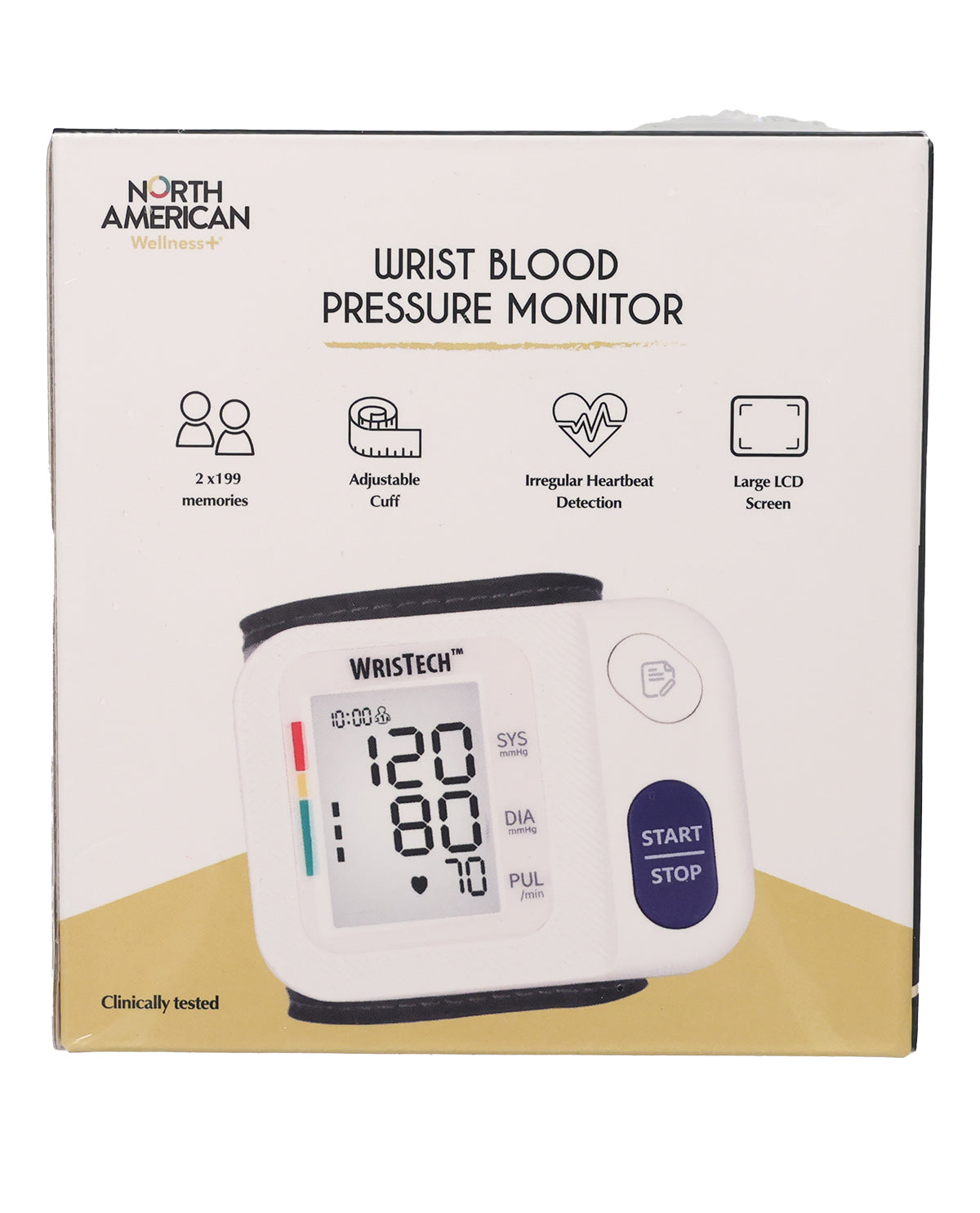 Wrist Blood Pressure Monitor with Case