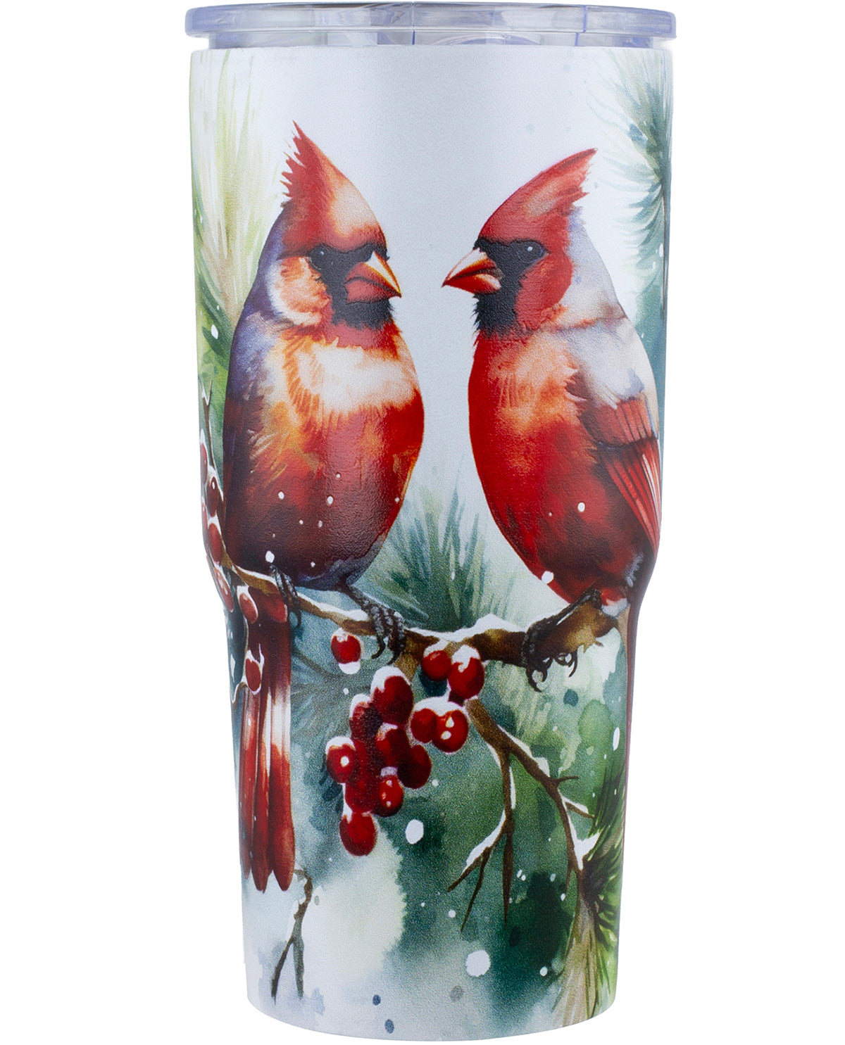 20oz Tumbler Winter Wonderland Cardinals