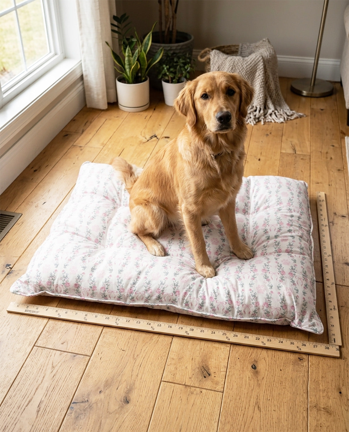 Freya Pink 27x36" Pet Bed