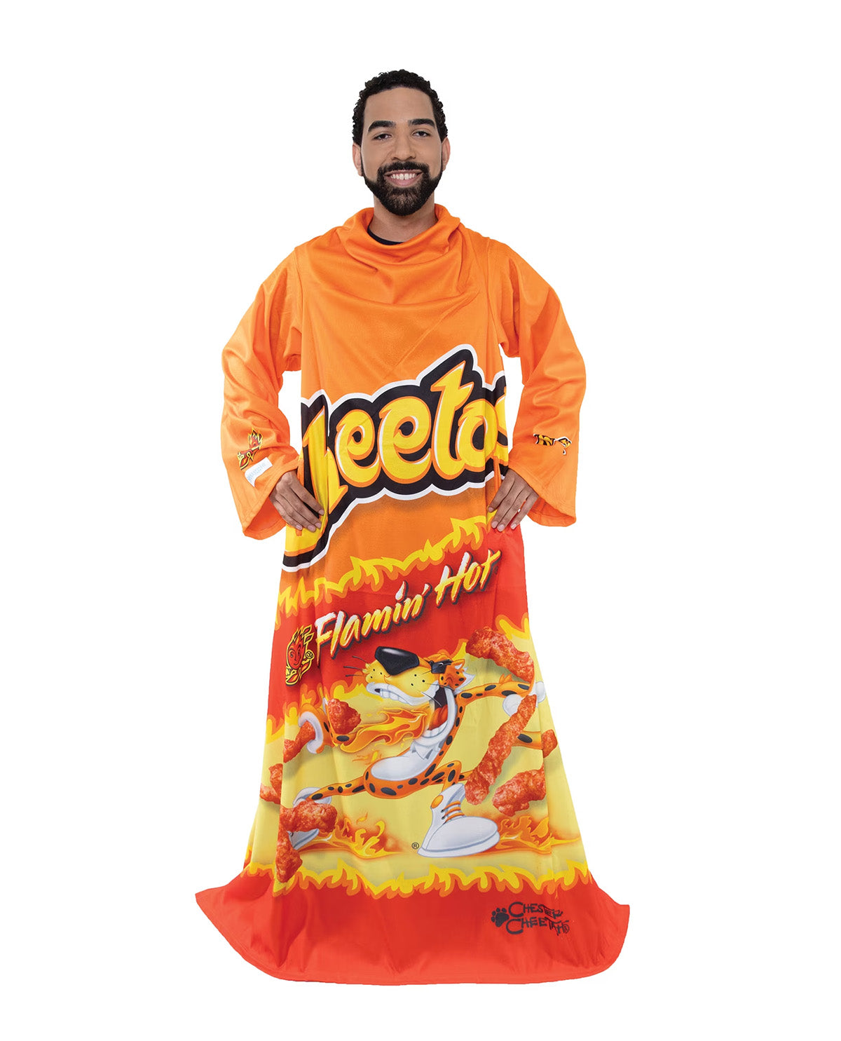 Flaming Hot Cheetos Snuggie