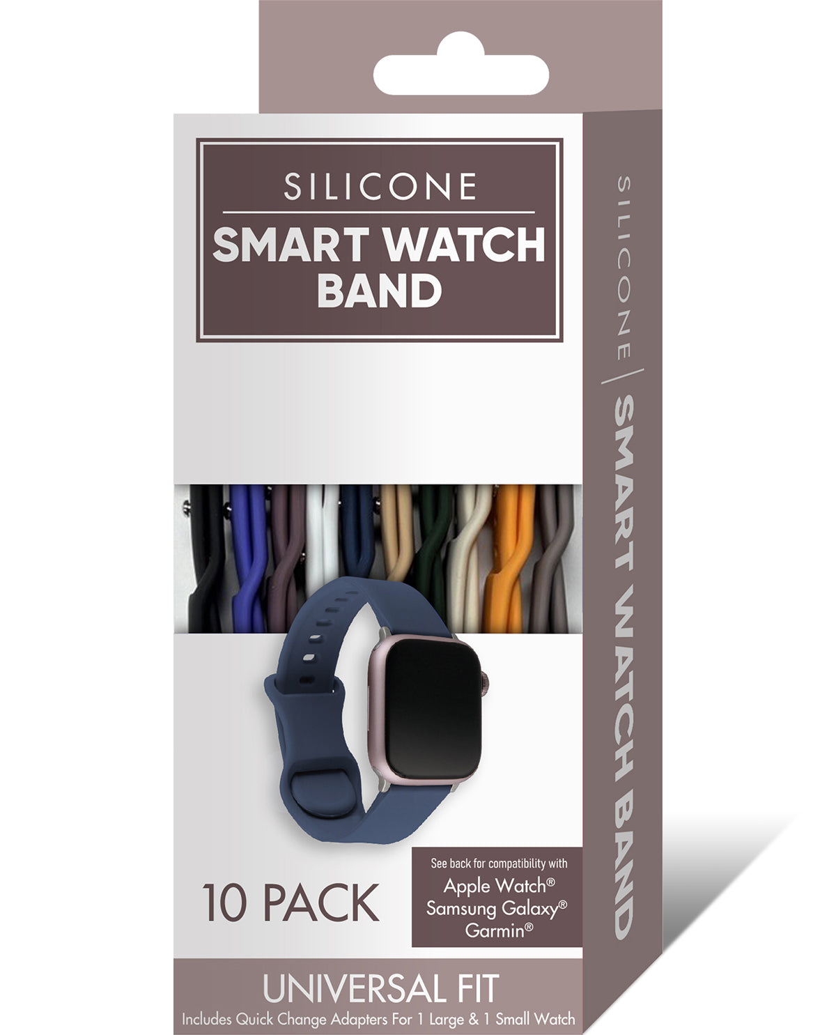 Xtreme 10pk Silicone Universal Smart Watch Band