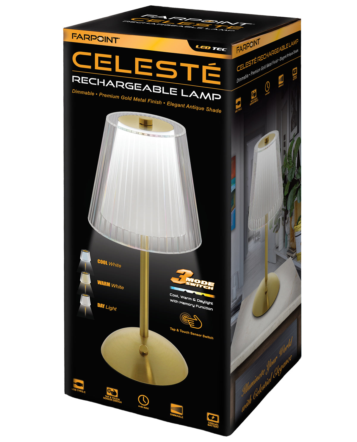 Celeste Recharge Lamp