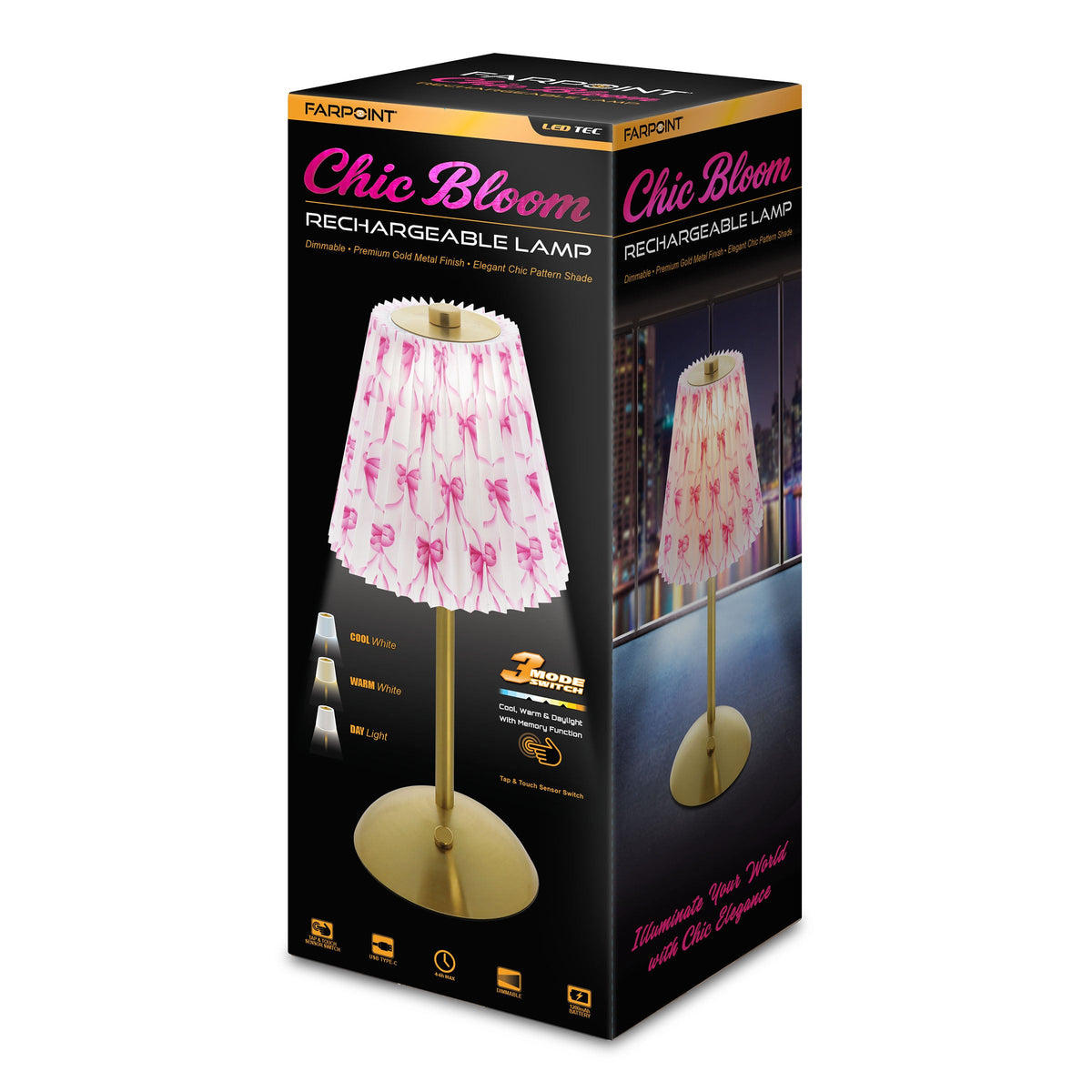 Farpoint Chic Rechargeable Lamp USB-C Cable