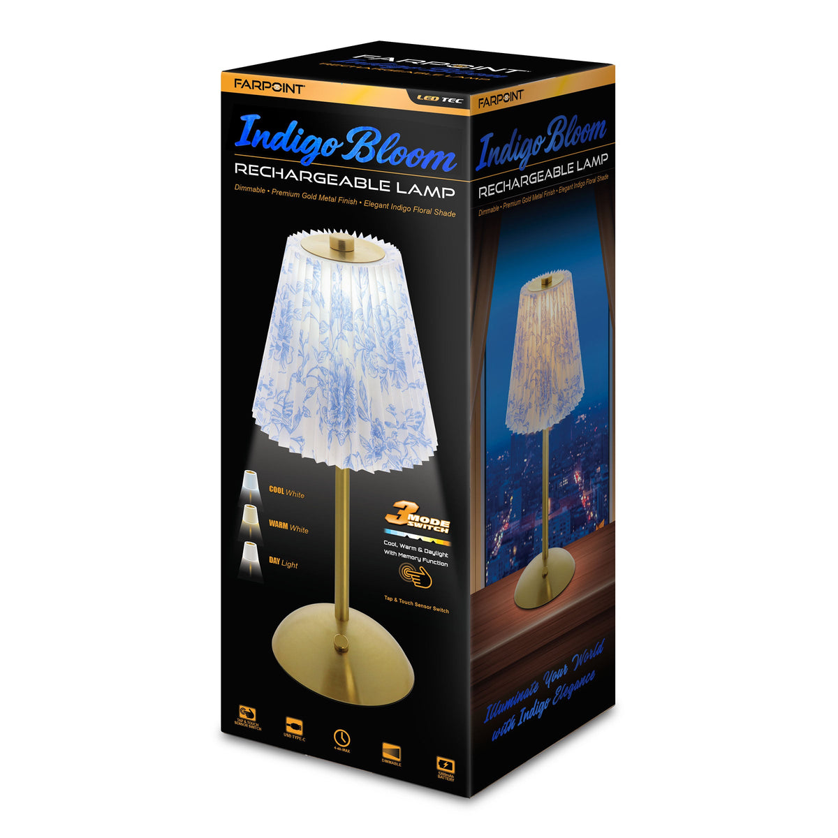 Farpoint Chic Rechargeable Lamp USB-C Cable