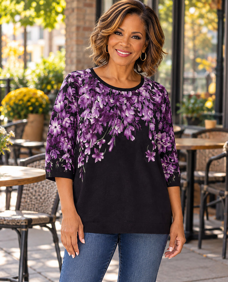 Emily Daniels Embellished Sweater