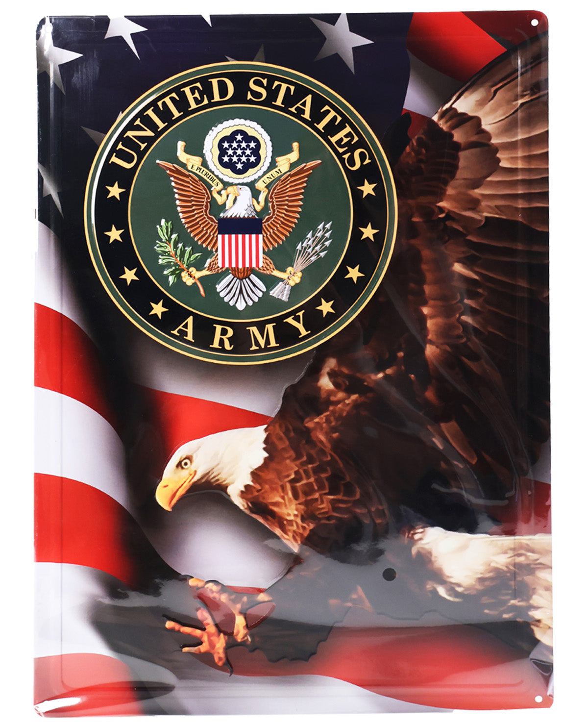 Army with Eagle Sign 17x12