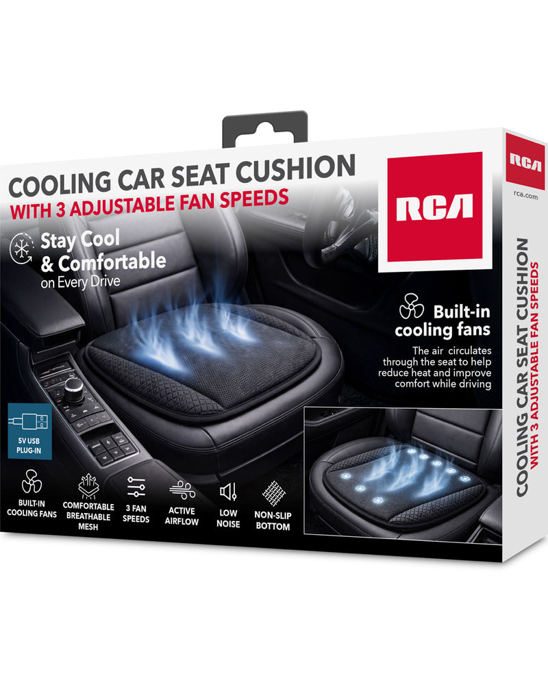 Car Seat Cooling Cushion Black