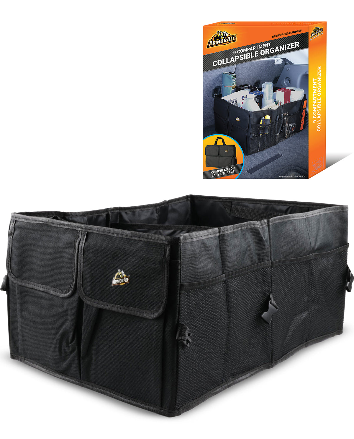 9 Compartment Collapsible Organizer