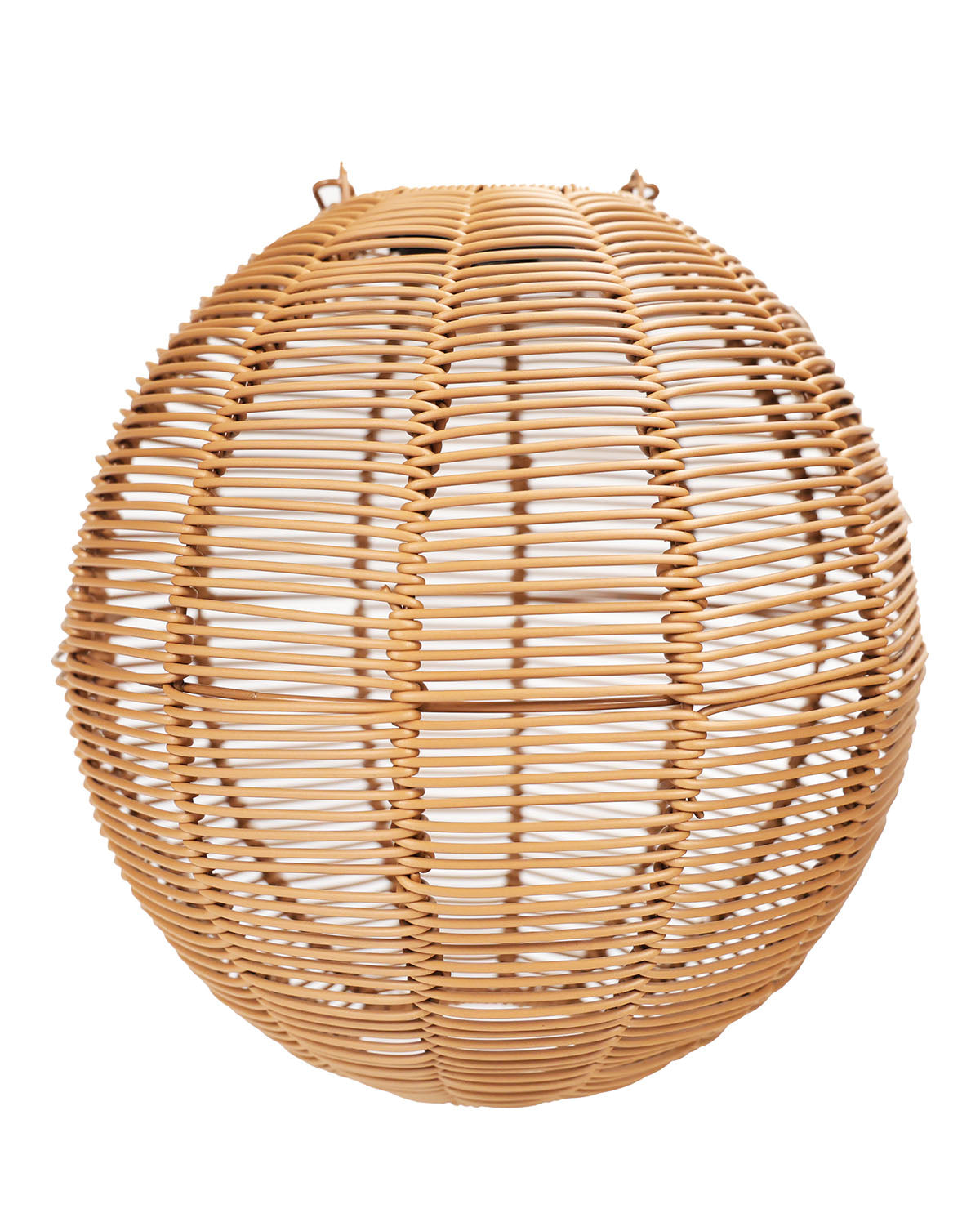 Wicker Sphere Solar Lantern