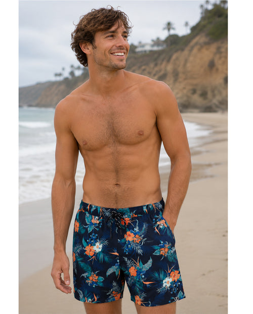 Lands' End Printed Volley Swim Short