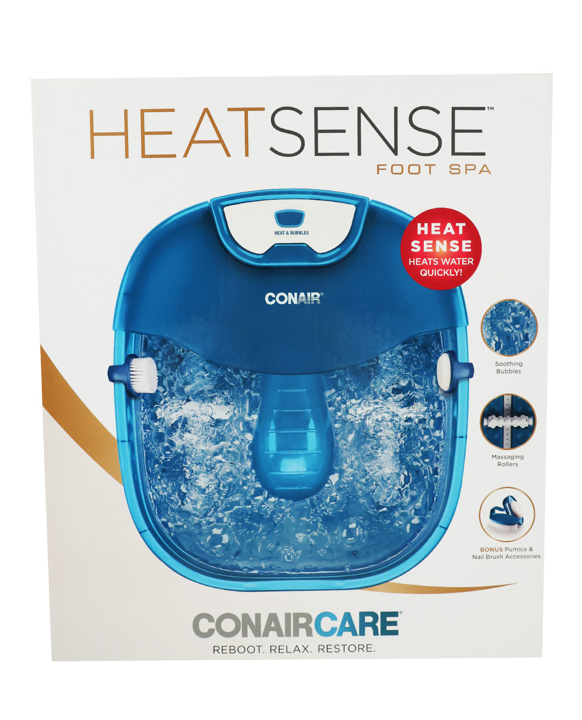 Conair Care Heatsense Foot Spa