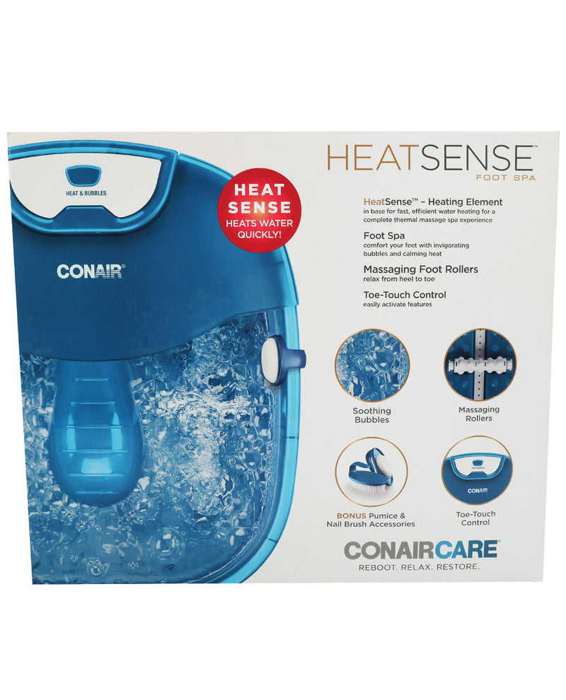 Conair Care Heatsense Foot Spa