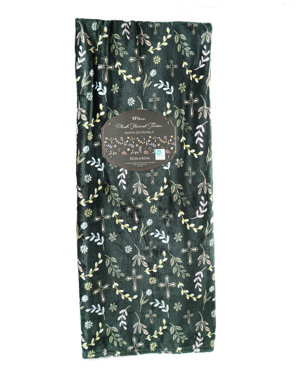 Flower Cross Hunter Throw