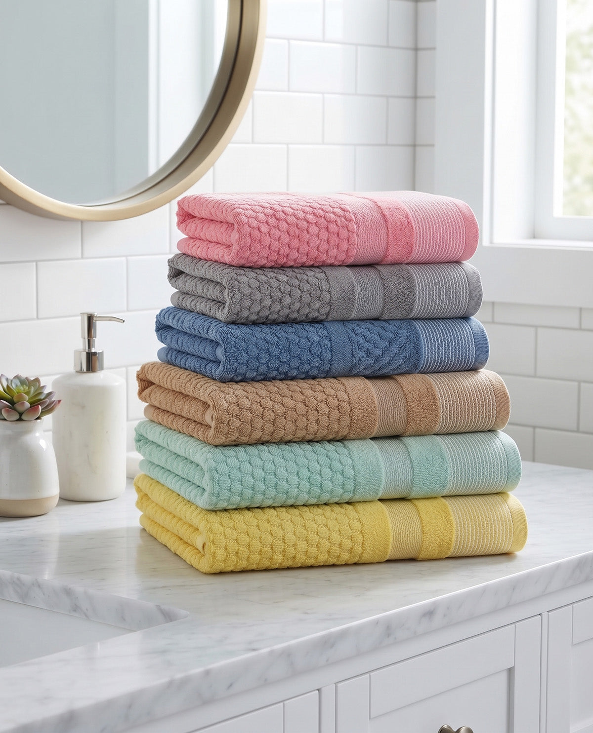 Windham Popcorn Towel Bright 27x54"
