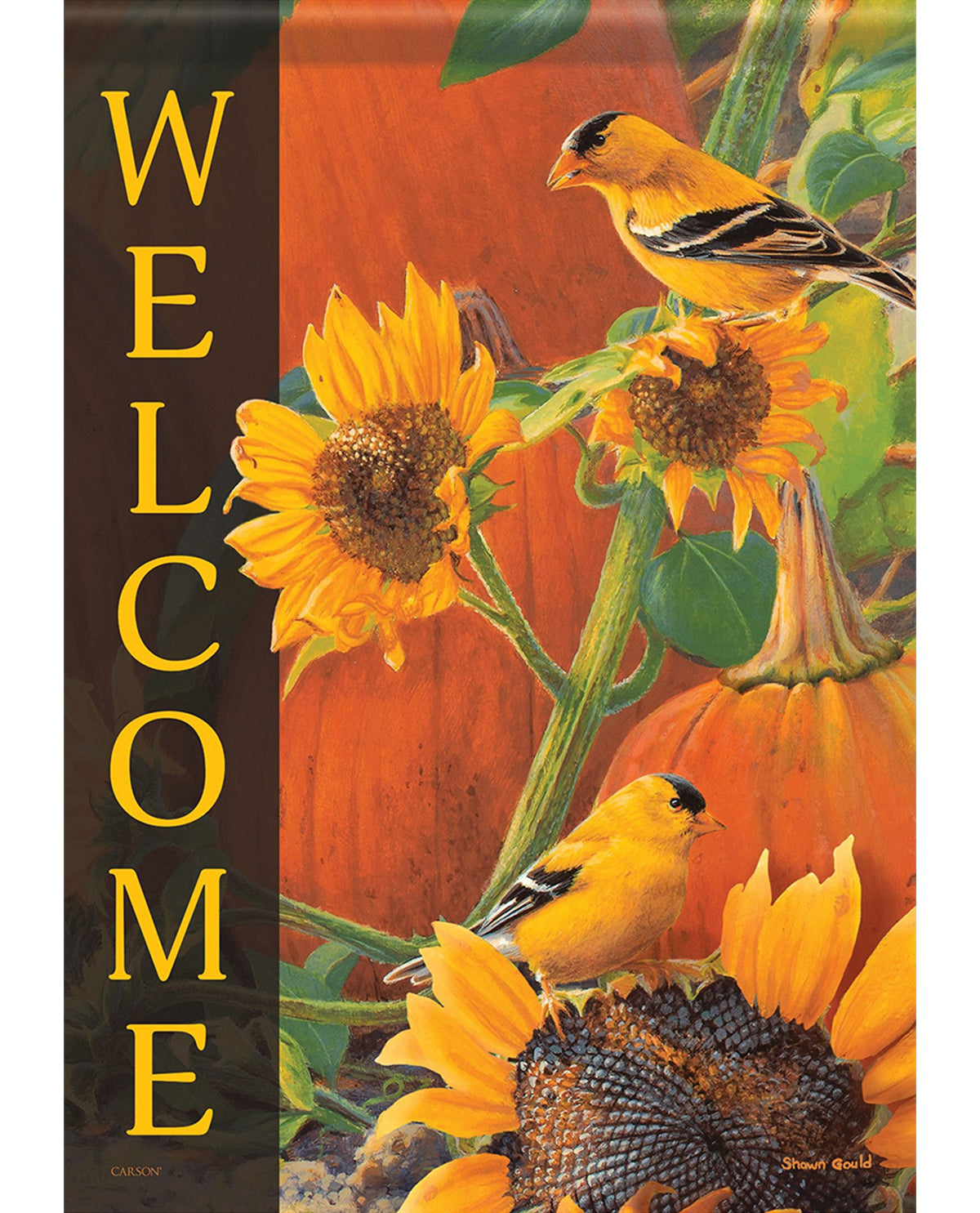 Carson Golden Harvest Garden Flag